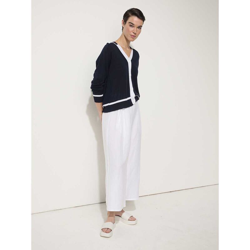 Marco Polo Contrast Trim Cardi image number 1